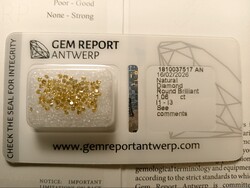 Decorative diamonds for gemstone jewelry at half price 2 packages with certificates