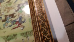 Persian (Iran) Khatam Kari Hand-Painted Miniature for Collectors!