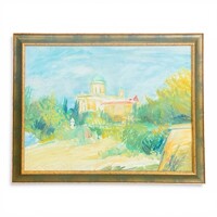 Vincze László Esztergomi Bazilika Olaj-vászon festmény