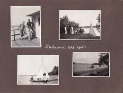 1928 Újpest csónakház (háttérben a Római part)