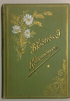 Gyűjtői csemege.1894.B.Eötvös József könyv,pecsétekkel,szignóval.Aranyozott vászon Gottermayer kötés