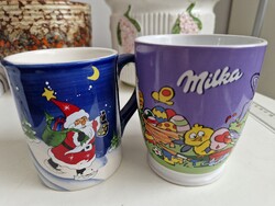 Collector's Pack of Milka and Santa Mugs (2 pcs)