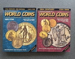 Krause Standard Catalog of World Coins – 2 kötetes numizmatikai szakkatalógus