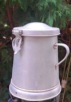 Alumínium bödön/ ritka jelzett  46 ft 70 fillér. 3 liter.21.5 cm magas