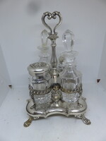 13-Leg Antique Silver Vienna Oil/Vinegar Dispenser