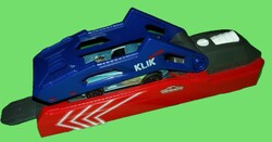 HANGULATOS Majorette Klik Carz - Klik 'N Shoot játék - speciális autókilövő és szerelőállomás