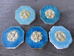Antique, Rare Zsolnay Tile, Building Decor, Architectural Ceramics