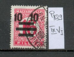 M42 - Magyarország 1931 Kisegítő portó C sor 10/16 fillér pecsételt (MBK: 2000 Ft)