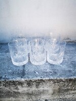 Ajkai kristály whiskey 6dbos pohár készlet