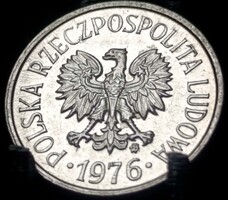 Lengyelország 10 Groszi (garas), 1976 D03E6V