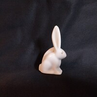 Régi Herendi porcelán mini figyelő nyuszi, jelzett
