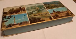 Régi bonbonos papírdoboz 1974-ből: Panoráma desszert