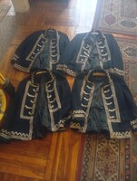 4 pcs Antique Ornate FF Coat with Metal Trim (Non-Military)