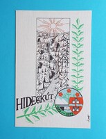 Emléklap (56) - 1973. Budapest-Centenáriumi Természetkedvelő-találkozó Hidegkút