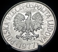 Lengyelország 50 Groszi (garas), 1977 E14D4V