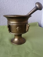 12,5 cm magas rézmozsár