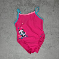 Decathlon Nabaiji pink girl's swimsuit, 3-6 months