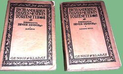 1921.H. Ch. Andersen: Összes mesék és történetek I-II.kötet könyv a képek szerint GENIUS