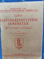 Légoltalmi Liga Oktatóképző. Elsősegélynyújtási ismeretek. Dr. Orovecz Béla m. kir.orvosszázados