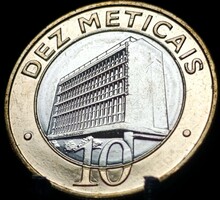 Mozambik 10 Metical, 2012 E15A5V