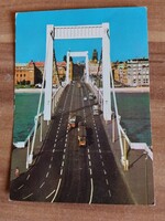 Budapest, Erzsébet híd, villamos, 1969