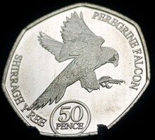 Man-sziget 50 penny, 2023 E04A4V