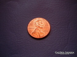 USA 1 CENT 2011 D / LINCOLN CENT! PAJZS!