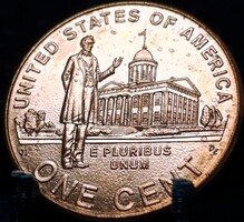 Amerikai Egyesült Államok 1 cent, 2009 200. Évforduló - Abraham Lincoln születése C02D2V