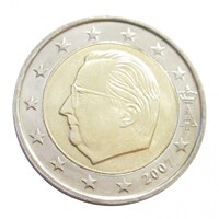 Belgium,2 euro 2007 aUNC+ ötvözet