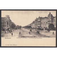 Hungary, Budapest VI. - Andrássy Avenue - Kodály Körönd 1916