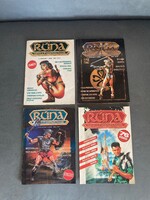 Rúna Fantasy and Role-Playing Magazine - Complete Second Year - 4 pcs