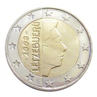 Luxemburg,2 euro 2008 aUNC+ ötvözet