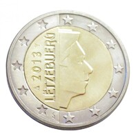 Luxemburg,2 euro 2013 aUNC+ ötvözet