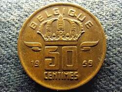 Belgium I. Baldvin (1951-1993) 50 centime (francia szöveg) 1959