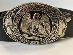 Tony Lama New Mexico réz övcsatos bőröv