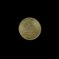 MAGYARORSZÁG – 20 FORINT – 2020  „TISZTELET A HŐSÖKNEK” UNC verdefényes