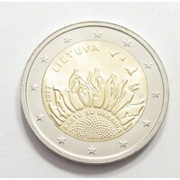 Litvánia,2 euro 2023 - Litvánia segítsége Ukrajnának aUNC+ ötvözet