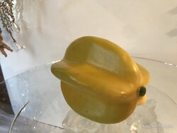 DEKORÁCIÓ - CSILLAGGYÜMÖLCS - 11 x 8 cm - NEM HUNGAROCELL ! - TÖMÖR -  EXKLUZÍV - NÉMET