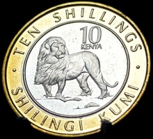 Kenya 10 shillings, 2018 C01D4V