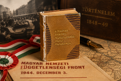 A Magyar Nemzeti Függetlenségi Front programja – 1974-es vintage minikönyv