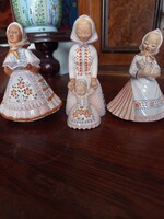 GÁCSER KATA- 3pcs Ceramic Figures!