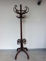 Antik Thonet hajlított bútor álló ruhafogas ruha akasztó fogas 223 7313