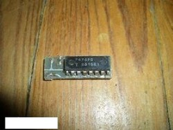 7476PC IC, chip, integrált áramkör
