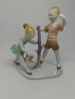 Herendi porcelán faültetés!