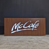 Világító fali reklámtábla Mccafé, McDonalds