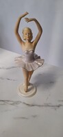 Német porcelán ballerina szobor