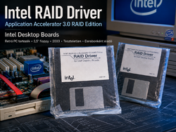 Intel Application Accelerator 3.0 RAID Driver 3,5″ floppy C28017-001 – 2003