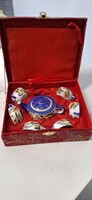 Kínai porcelán mini teás készlet