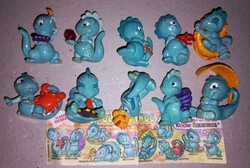 Retro Kinder dinó sor