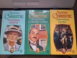 Agatha Christie 14 könyve. 12900.-Ft